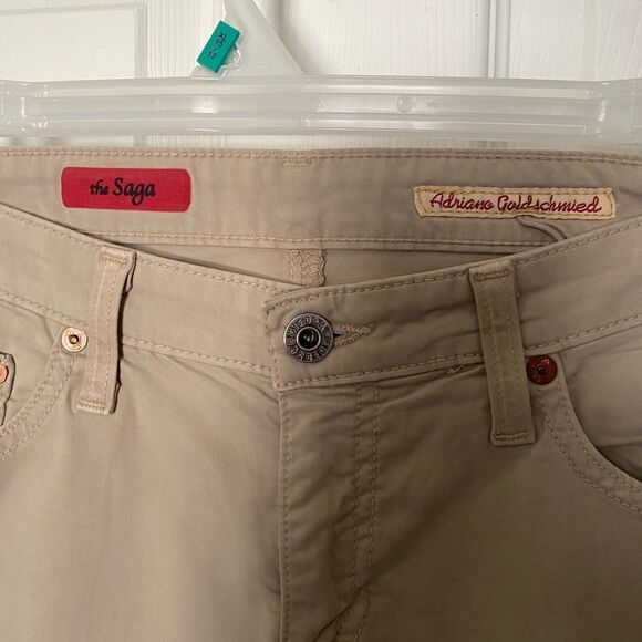 ADRIANO GOLDSCHMIED The Saga Women’s Capri Stretch Pants Size 28 - Picture 2 of 7